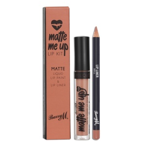 BARRY M - MATTE ME UP LIQUID LIP KIT - DOLL