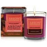 AREON SCENTED CANDLE - APPLE & CINNAMON 120gr - Image 1