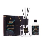 SET ΔΙΑΧΥΣΗΣ ΑΡΩΜΑΤΙΚΩΝ ΕΛΑΙΩΝ Mikado Luxurious Geranio & Cedro 500ml - Image 1