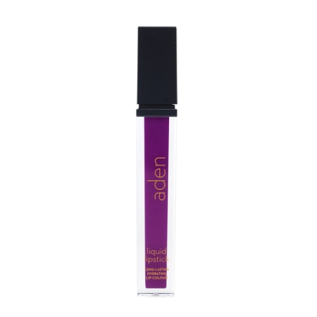 ADEN LIQUID LIPSTICK 26 PURPLE