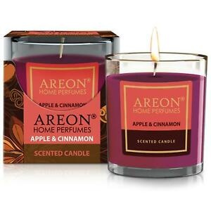 AREON SCENTED CANDLE - APPLE & CINNAMON 120gr