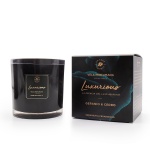 Scented Candle Luxurious Geranium & Cedar 650g - Image 1